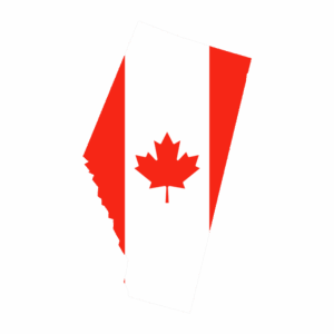 Alberta province map