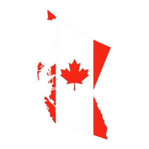British Columbia province map