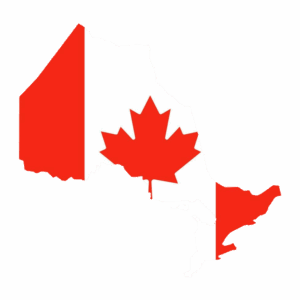ontario-map-province-of-canada-flag