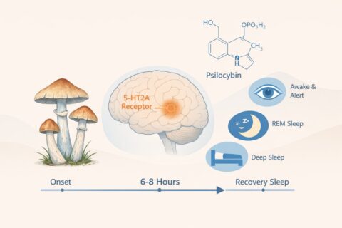 Can You Sleep with Magic Mushrooms?