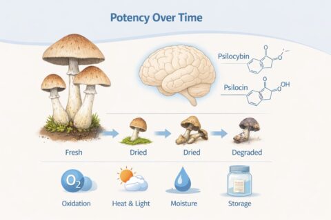 Do Magic Mushrooms Lose Potency Over Time?