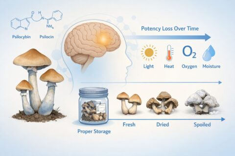 Do Magic Mushrooms Lose Their Potency Over Time?