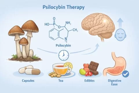 How Psilocybin Therapy Clinics Manage Magic Mushroom Taste