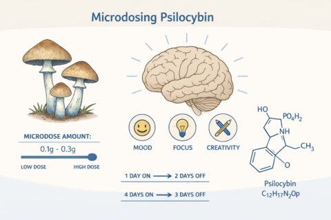 How to Microdose Magic Mushrooms