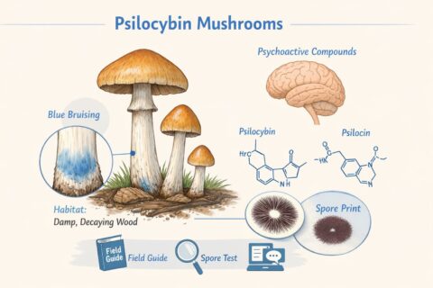 How to Tell If Mushrooms Are Magic
